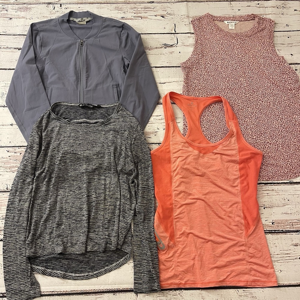 Athleta Activewear Tank Sweater Top Women's Size Small Lot of 4